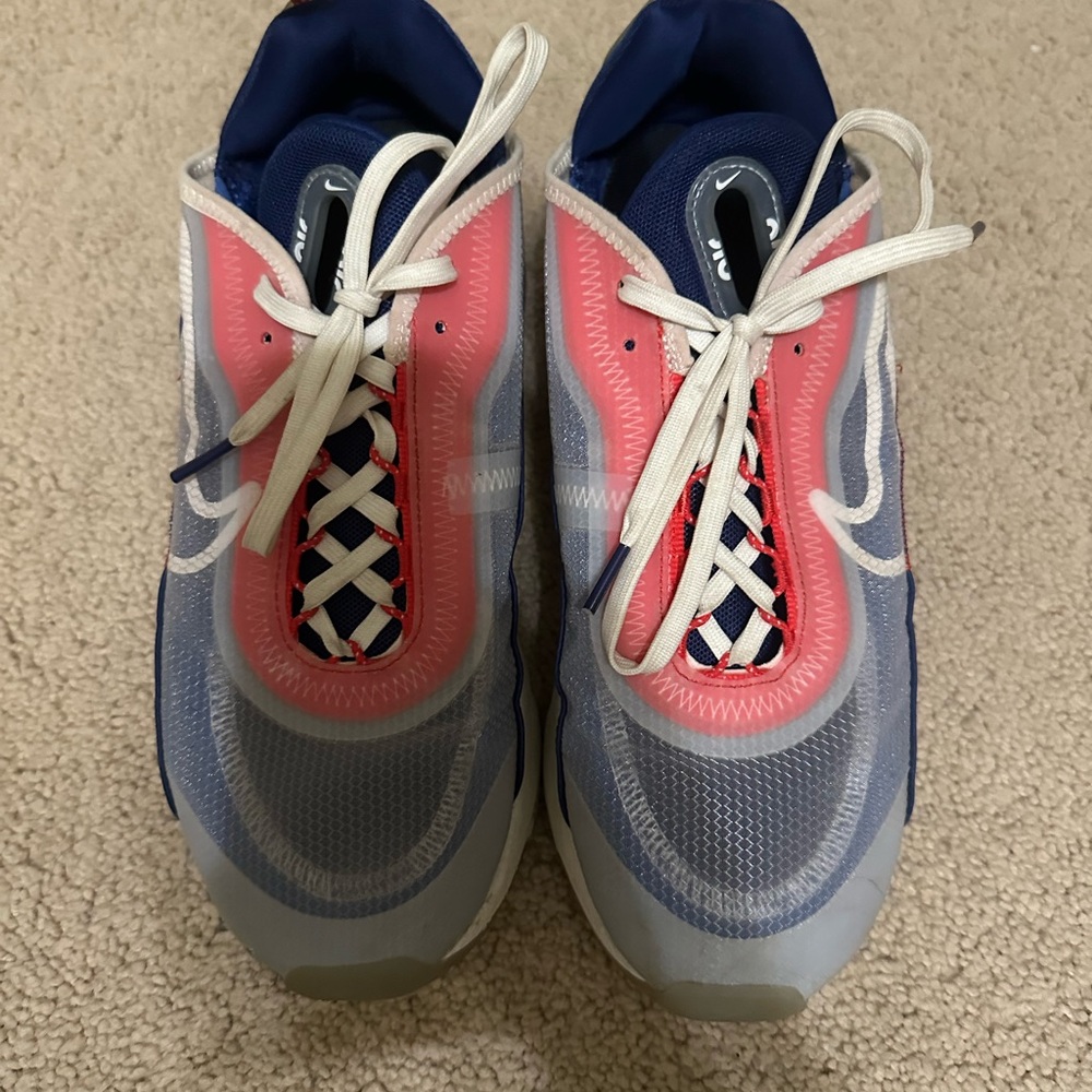 Nike Air Shoes - Blue and Red